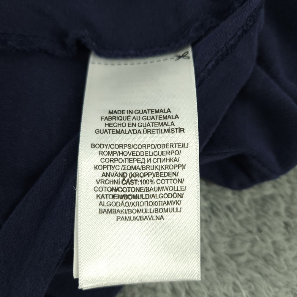 Polo Ralph Lauren Hoodie Mens XL Navy Polo Sport Bear Lightweight Hooded T-Shirt - Picture 8 of 9